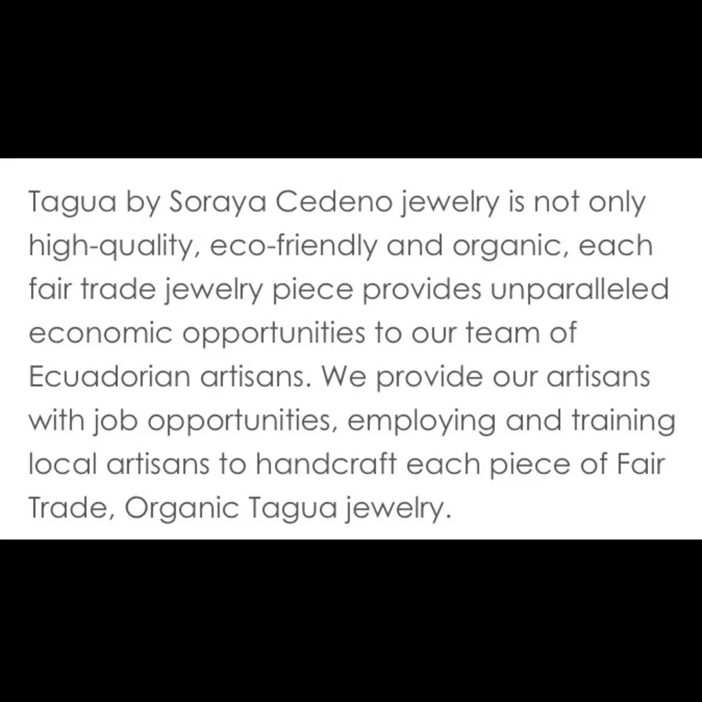 Tagua Fairtrade handmade earrings. - Picture 6 of 7